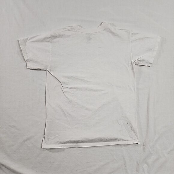 1888 Try Jesus Not Me Funny Dad Joke White Shirt Medium Reborn Kings - Picture 4 of 8